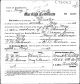 Madison Vernon Crim and Mary E. Skinner Marriage Certificate