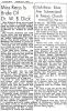 Elizabeth Reiss & William Dick Wedding Article