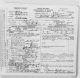 Clara (Glass) Crim Death Certificate