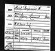 Benjamin R. Head Civil War Pension Card Benjamin R. Head Civil War Pension Card