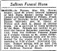 George Hosier Obituary