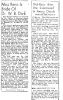 William B. Dick and Dorothy E. Reiss Wedding announcement