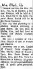 Ella Louise (Turner) Fly Obituary