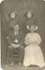 Charles W Fly with cousins Flora and Flossie Fly
Unidentified woman next to Charles